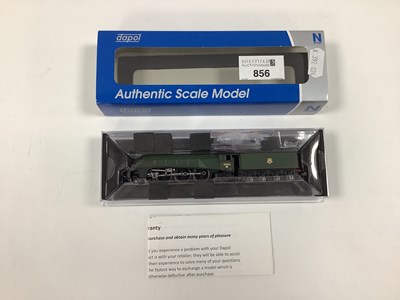 Lot 856 - A Boxed Dapol N Gauge A4 Class "Seagull", in...