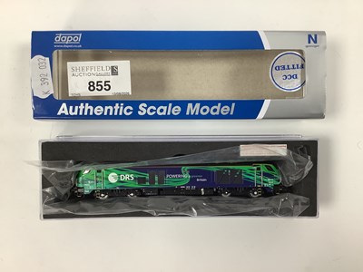 Lot 855 - A Boxed Dapol N Gauge Class 68 "Pride of the...