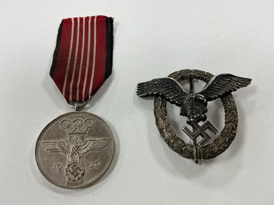 Lot 582 - WWII German Third Reich Luftwaffe Combined...