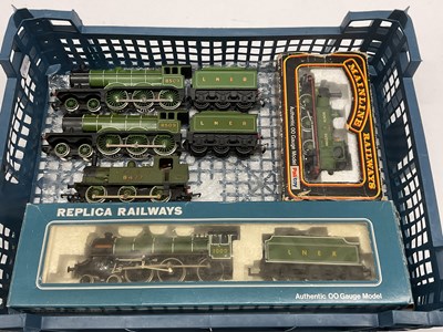 Lot 505 - Five 00 Gauge LNER locomotives: a boxed...