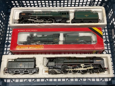 Lot 518 - Three Hornby tender locomotives: two...