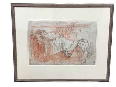 Lot 1209 - Frank Brangwyn (1867 - 1956) 'Study of an...