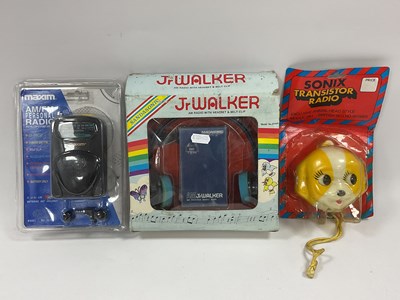 Lot 649 - Ex Shop Stock; Three Portable Radios...