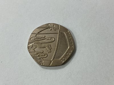 Lot 508 - A 2008 GB Undated 20p Mule Coin, circulated.