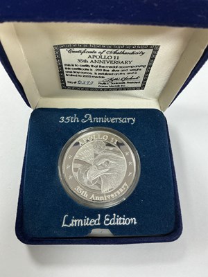 Lot 570 - 2004 Apollo 11 35th Anniversary Fine Silver...