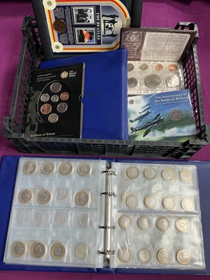 Lot 409 - Collection Of Mainly GB Coinage, includes...