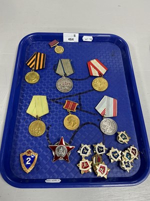 Lot 464 - Collection of Soviet Medals, including Courage...