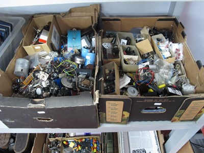 Lot 1017 - Radio parts and spares, including large...