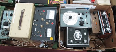 Lot 1096 - Vintage radio and amateur radio equipment,...