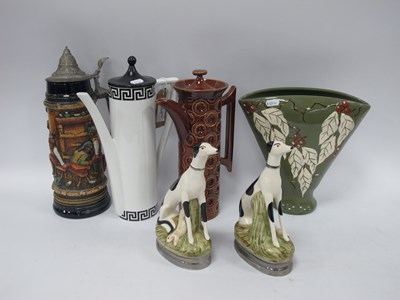 Lot 1168 - Ceramics, including Portmeirion brown pottery...