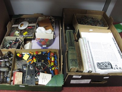 Lot 1040 - Radio parts and spares, including large...