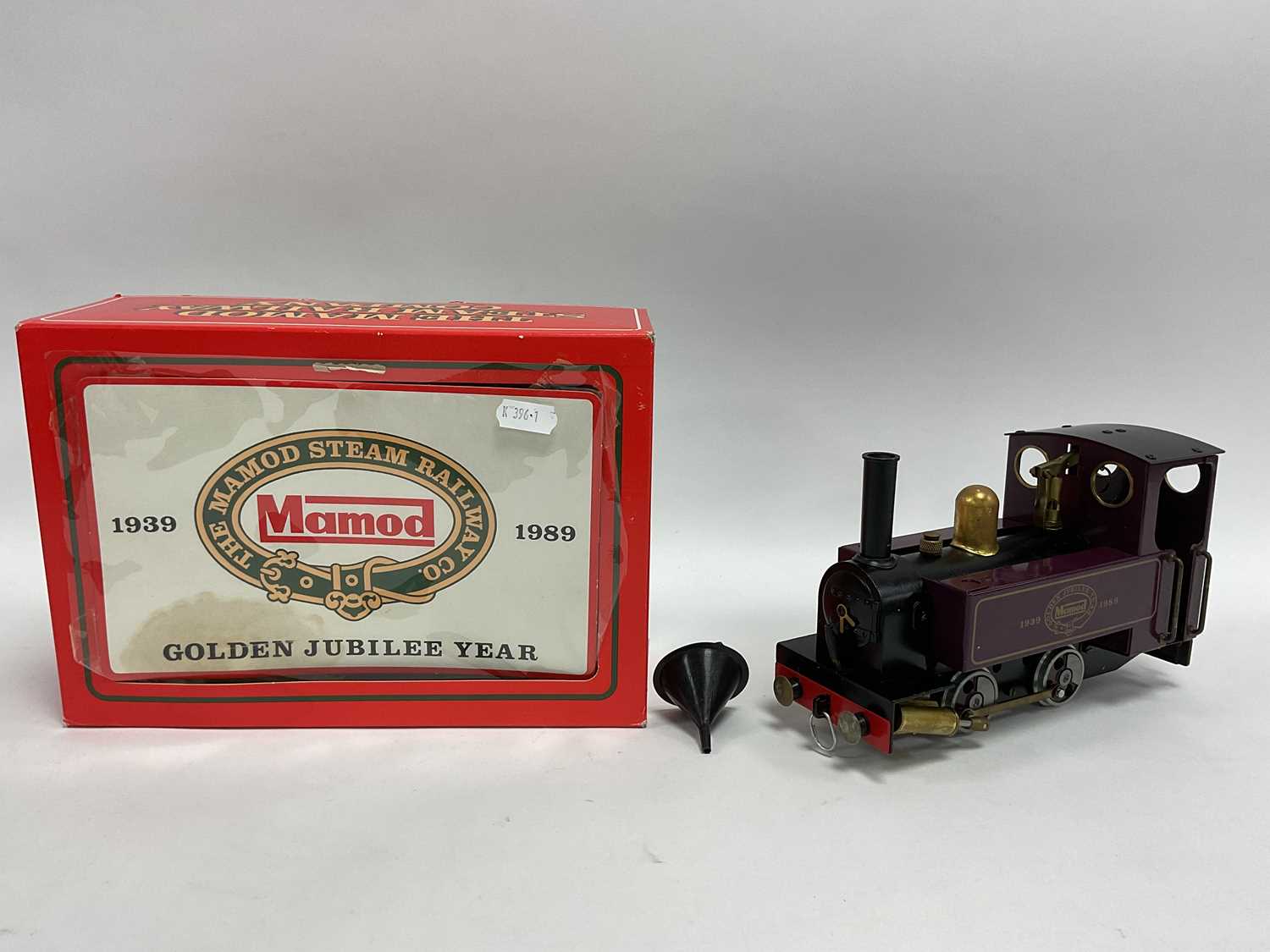 Lot 303 - A Boxed Mamod Live Steam "Golden Jubilee...