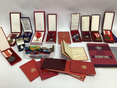 Lot 361 - WWII British Medals Awarded to RAF Free Polish...