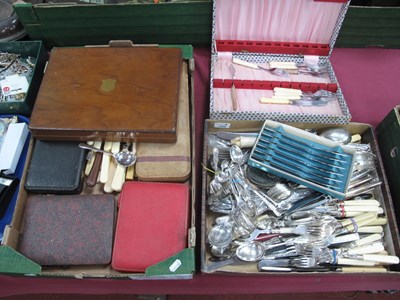 Lot 1259 - A large collection of plated cutlery to...
