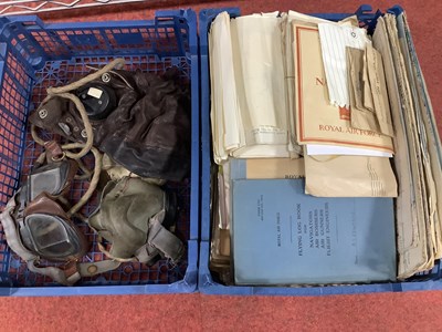 Lot 357 - RAF Type C 10A/13466 Flying Helmet, G type...