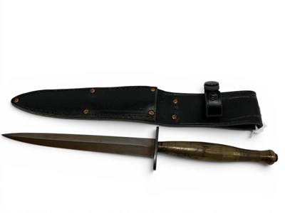 Lot 388 - Fairbairn Sykes Fighting Knife Pattern 2, with...