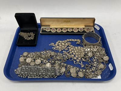 Lot 1296 - A Collection of Assorted Bohemian Style and...