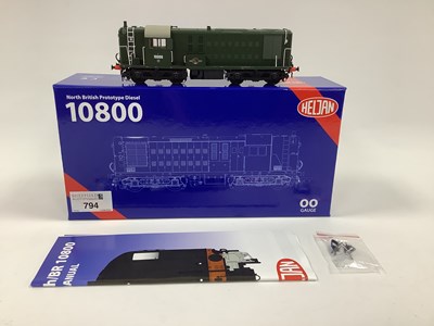 Lot 794 - A Boxed Heljan 00 Gauge NBL Prototype Diesel...