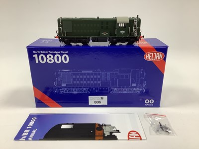 Lot 806 - A Boxed Heljan 00 Gauge NBL Prototype Diesel...