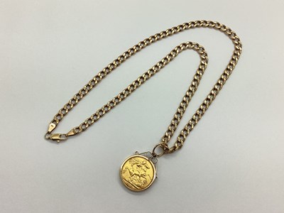 Lot 140 - A Victoria Sovereign Pendant, 1891, loose set...