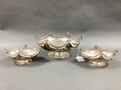 Lot 30 - A Matched Set of Three Hallmarked Silver...