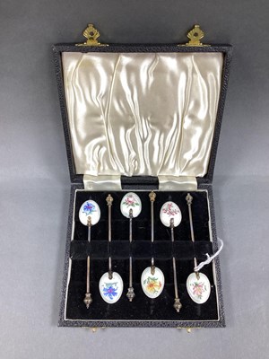 Lot 85 - A Matched Set of Six Hallmarked Silver and...