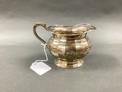Lot 21 - A Hallmarked Silver Jug, HM, Birmingham 1926,...