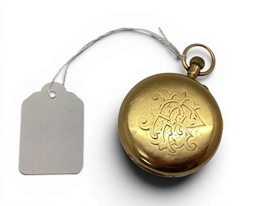 Lot 230 - A Victorian 18ct Gold Hunter Cased Chronograph...