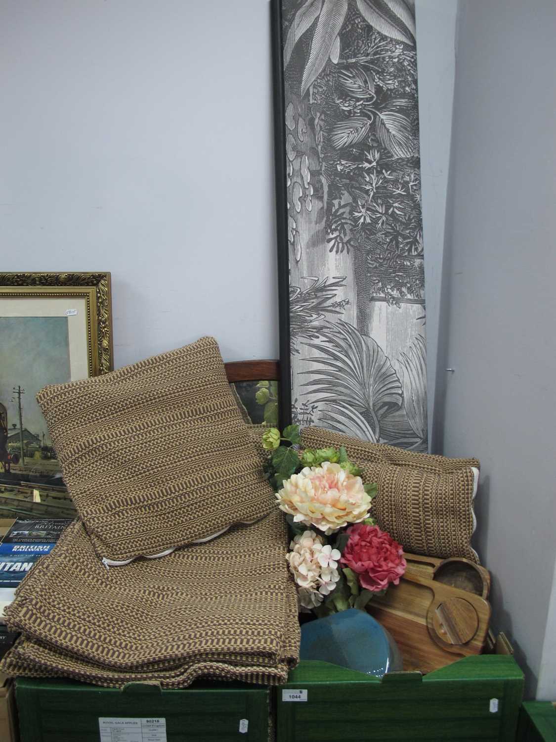 Lot 1044 - 2 x 2 Seater Sofa Covers and Cushions, two...
