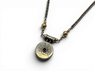 Lot 135 - A Byzantine Style Two Colour Necklace, the...