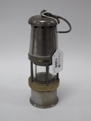 Lot 1388 - Baby Wolf Miners Lamp, WM Maurice Ltd,...