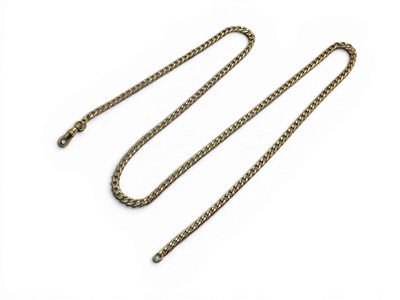 Lot 121 - A Hollow Curb Link Chain, of uniform design,...