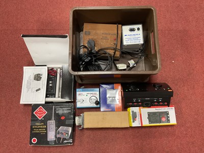 Lot 461 - A quantity of model railway control equipment...
