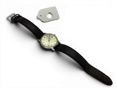 Lot 225 - Omega; A Gent's Wristwatch, the circular...