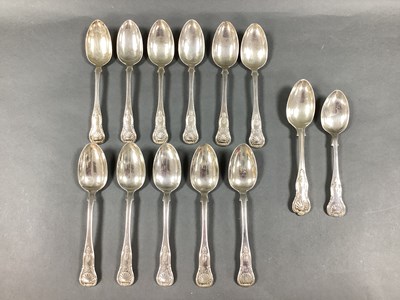 Lot 69 - A Matched Set of Eleven Scottish Hallmarked...