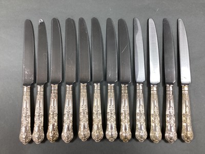 Lot 65 - A Matched Set of Twelve Hallmarked Silver...