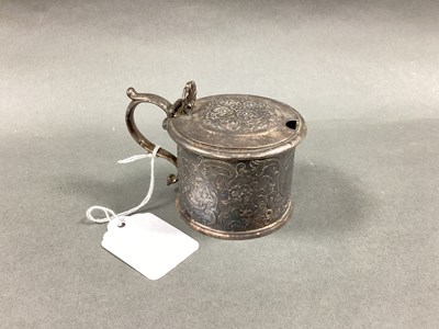 Lot 12 - A Georgian Scottish Hallmarked Silver Lidded...