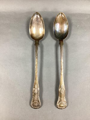 Lot 89 - A Pair of Georgian Scottish Hallmarked Silver...