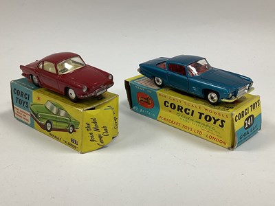 Lot 881 - Two Original Corgi Toys. No. 222 Renault...