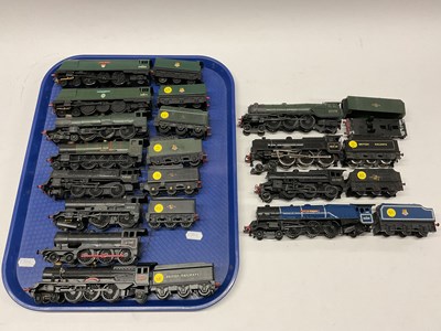 Lot 830 - Twelve OO Gauge Locomotives. Mostly with...