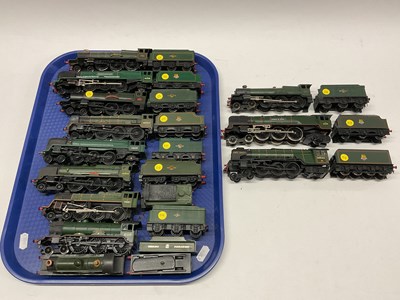 Lot 824 - Twelve OO Gauge Locomotives and Tenders. Based...