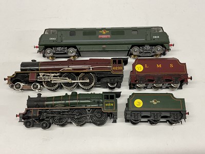 Lot 564 - Three OO Gauge Locomotives by Lima, Hornby,...