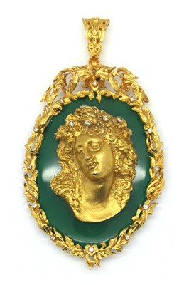 Lot 130 - An Impressive Large 1970's 9ct Gold Mounted...