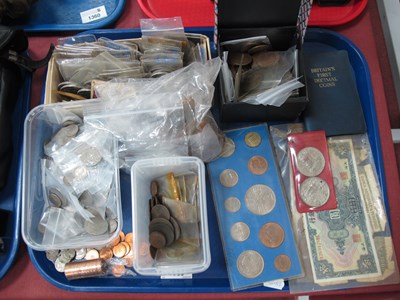 Lot 1359 - Coinage - Post 1947 Silver, Coppers, Farthings,...