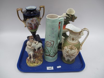 Lot 1222 - Norikate Early XX Century Jug, 23.5cm high....