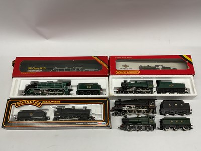 Lot 491 - Five 00 gauge tender locomotives: a boxed...
