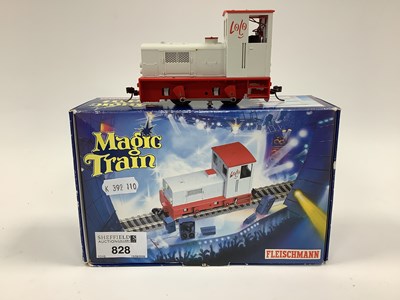 Lot 828 - A Boxed Fleischmann "Magic Train" (runs on...