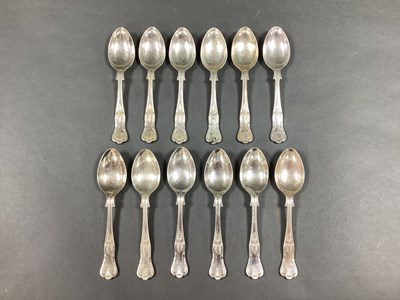 Lot 78 - A Matched Set of Twelve Hallmarked Silver...