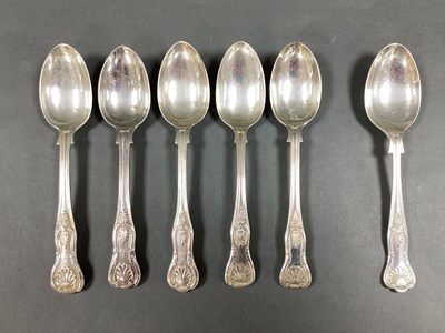 Lot 74 - A Matched Set of Five Hallmarked Silver Kings...
