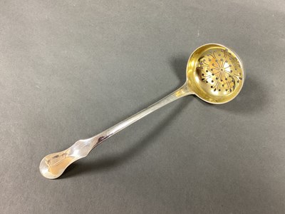 Lot 81 - A Georgian Scottish Hallmarked Silver Sifter...